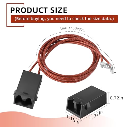 MIFLUS WB17T10006 Terminal Block Kit & Electric Stove Burner Element Replacement - GE, HotPoint, Kenmore Range/Stove Co
