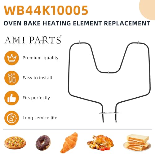 Ge & Hotpoint Oven Bake Element WB44K10005 for RB525BC2AD/2CT  
Ge & Hotpoint Oven Bake Element WB44K10005 with Perfect