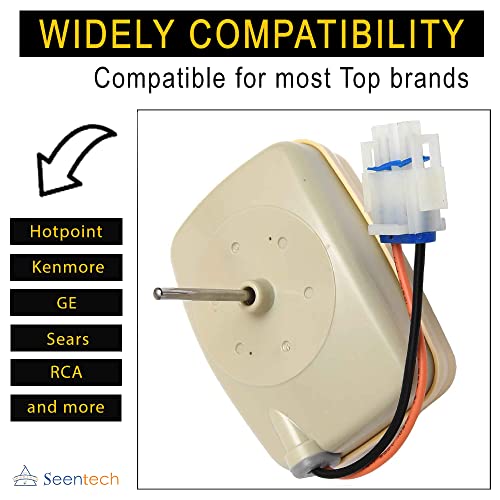Seentech WR60X10141 Evaporator Fan Motor for GE Sears Kenmore Hotpoint - Exact Fit Replacement - Invalid Part Number WR6